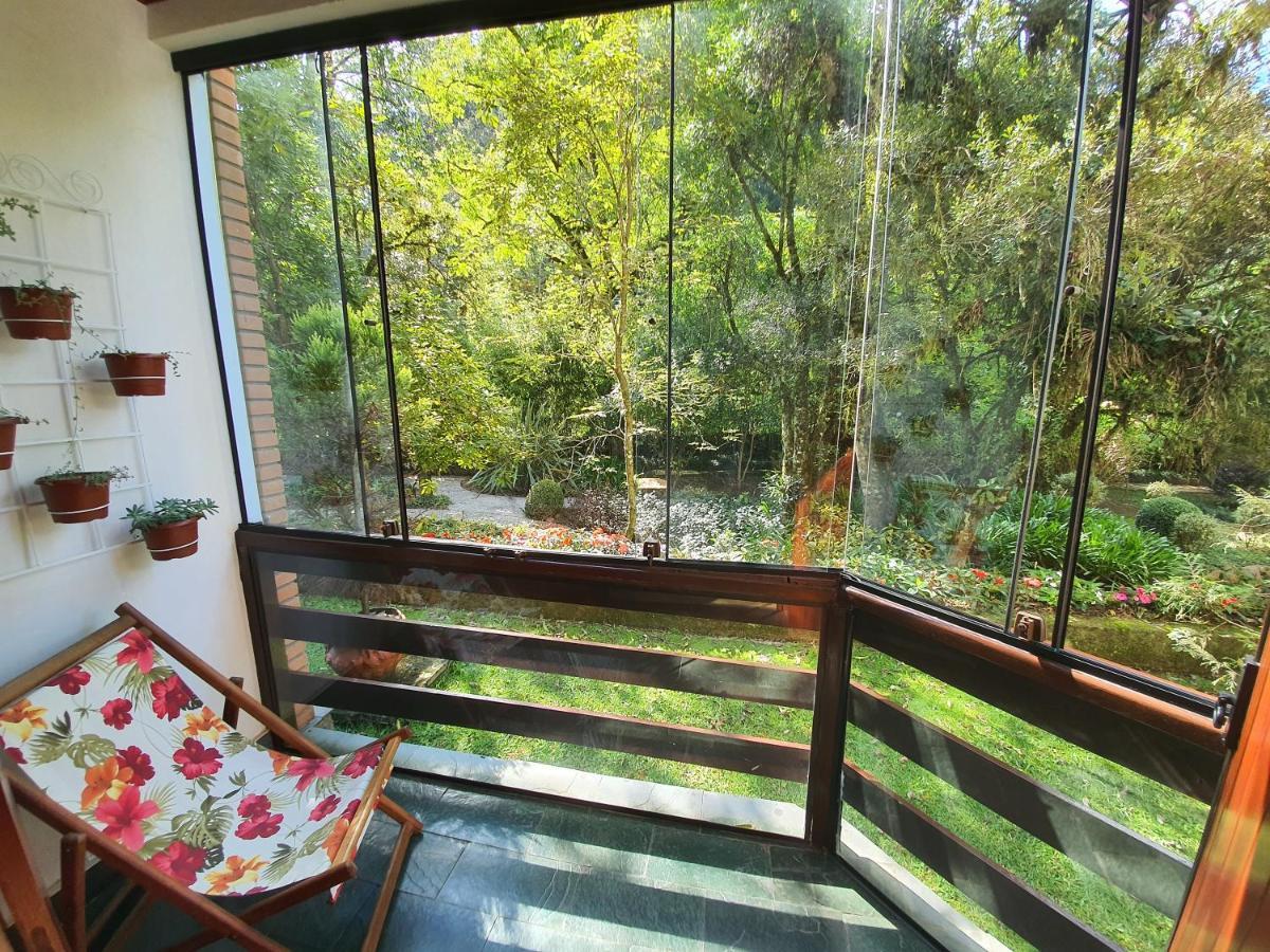 Lindo Apto No Centro Capivari - Condominio Privado Campos do Jordão Exterior foto